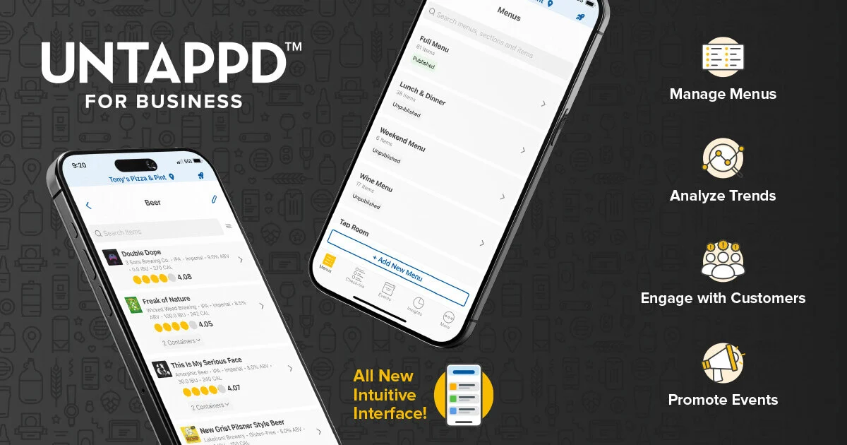 Featured image for Untappd for Business mobile app update